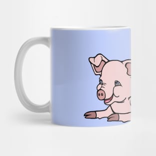 Cute Baby Pink Pig Mug
